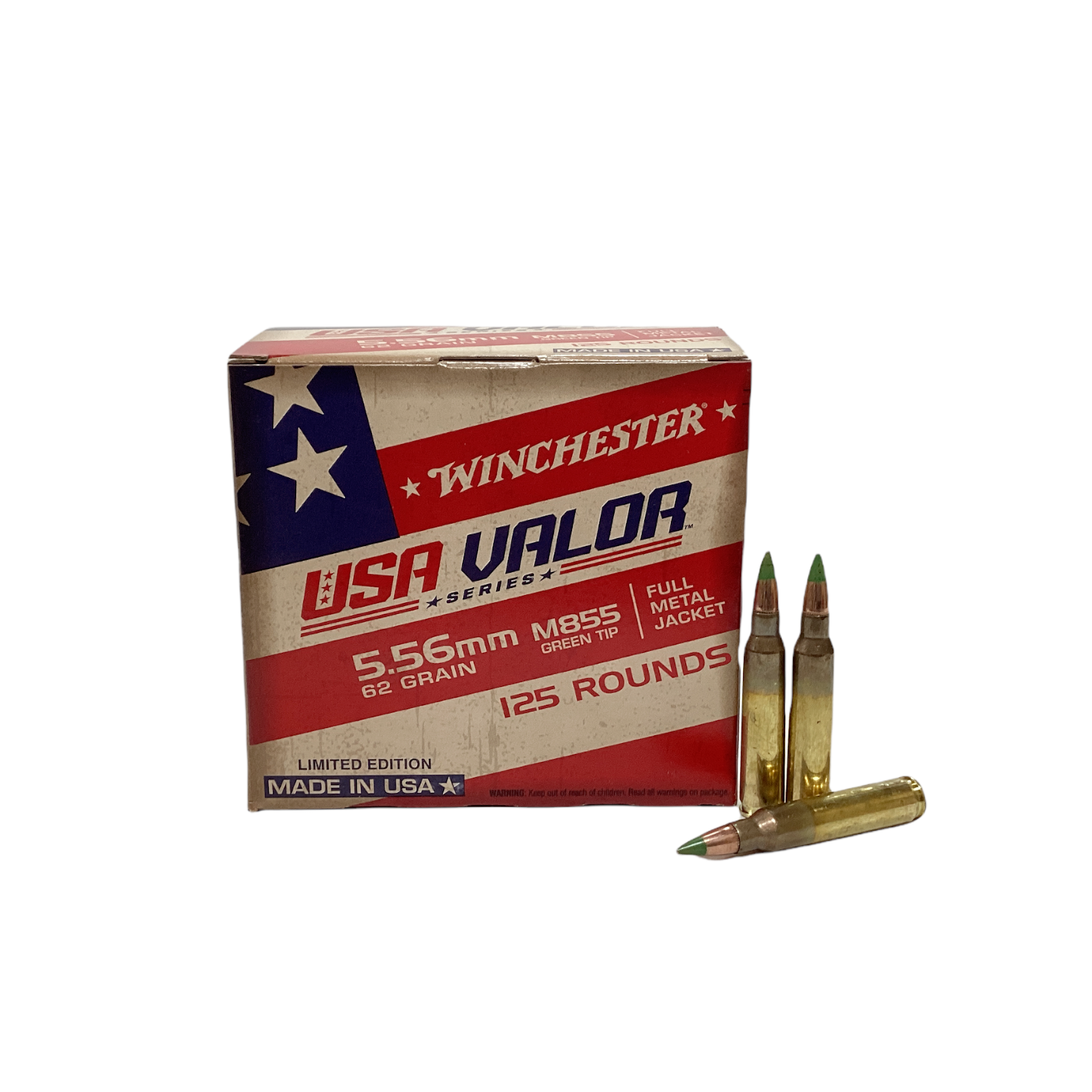 Winchester 5 56 62gr green tip
