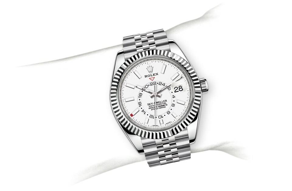 Rolex Sky-Dweller in Oystersteel, Oystersteel and gold, m326934-0002 | Europe Watch Company