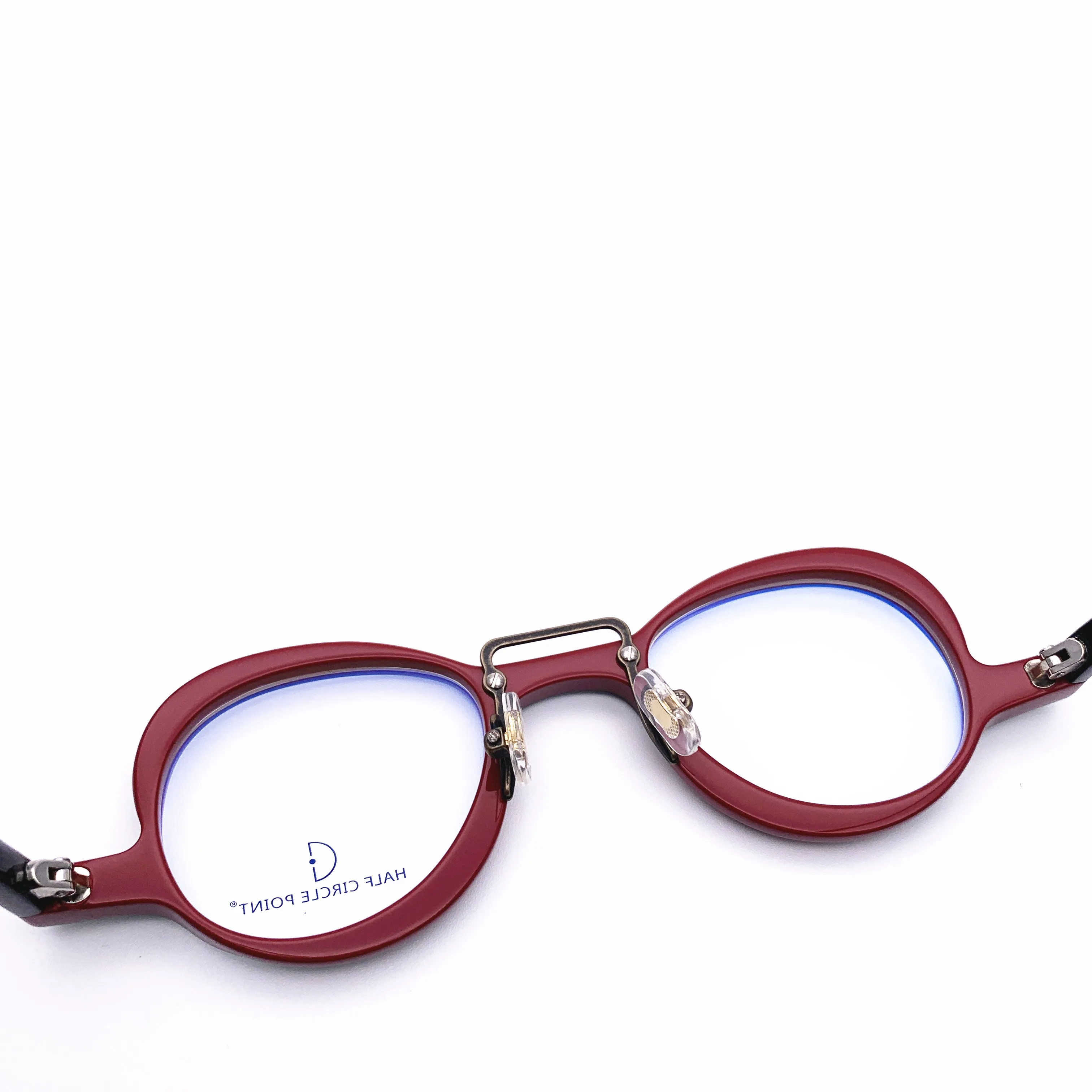 Belight Optical  Fancy Mini Irregular Shape Men Women Vintage Retro Design Acetate  Spectacle Frame Precription Lens 2020508-1