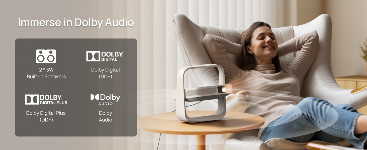 Immerse in Dolby Audio