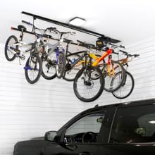 Overhead bike storage