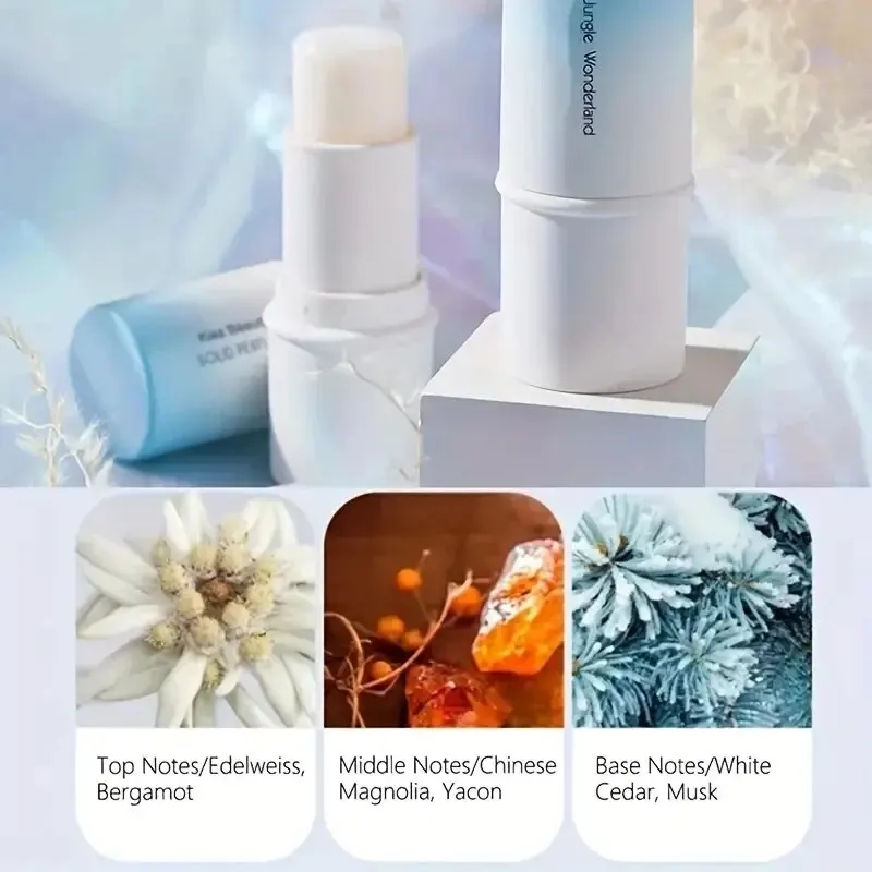 Sweet Summer Solid Balm Stick - Multipurpose Women's Natural Fragrance Perfume - Portable and Long-Lasting