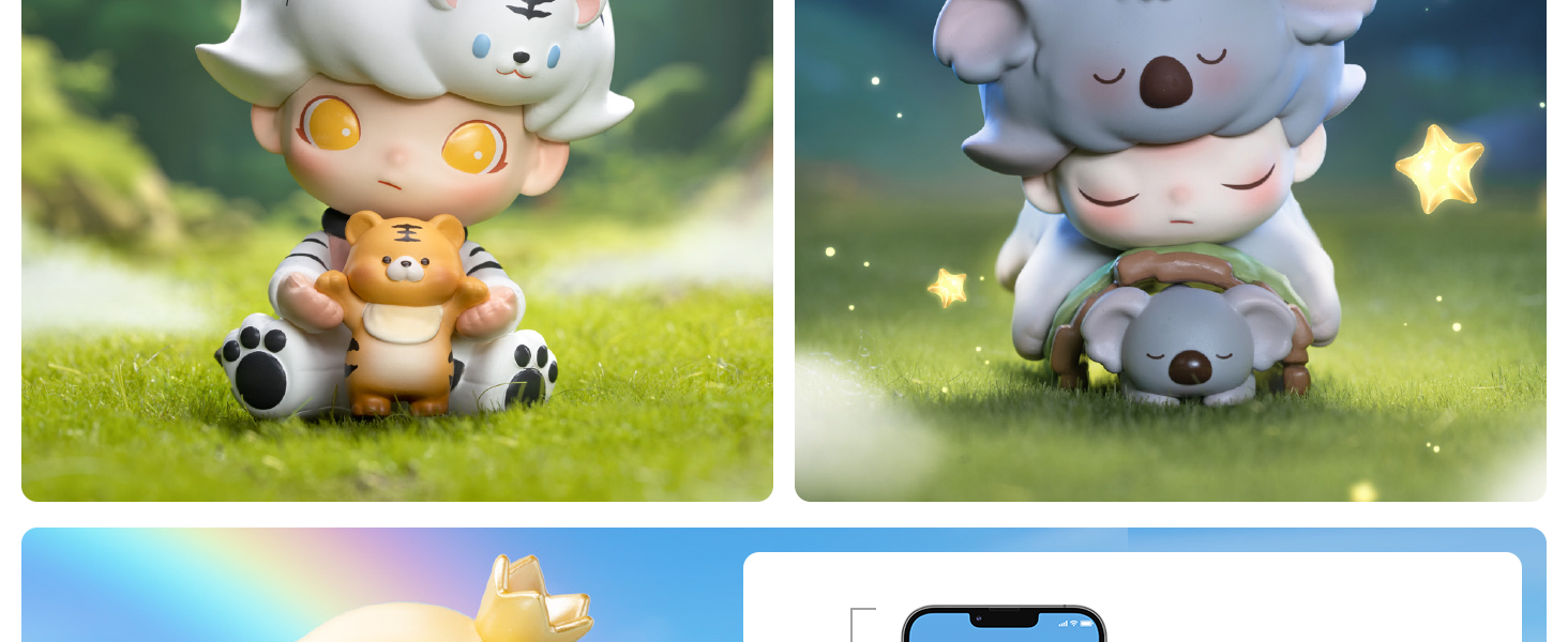 DIMOO Animal Kingdom Series Figures