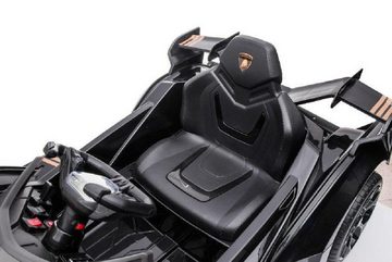 Electric children's car children - electric car "Lamborghini V12 Vision Gran Turismo" - black