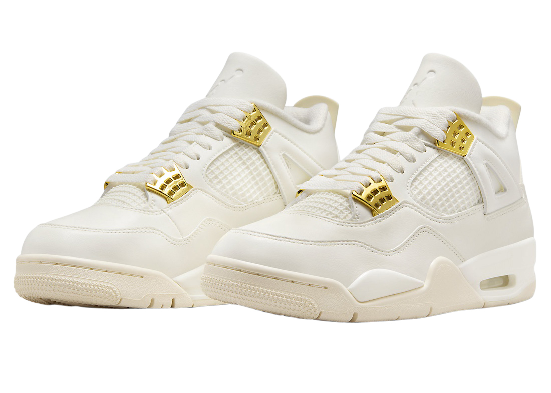 Air Jordan 4 WMNS Metallic Gold AQ9129-170