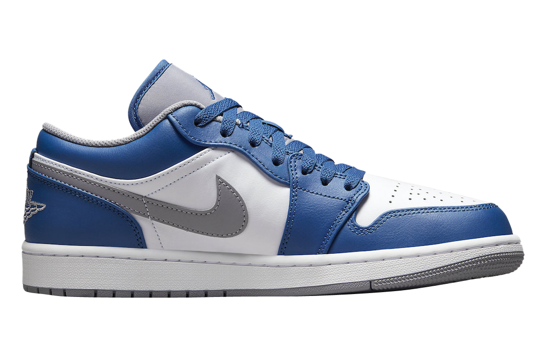 Air Jordan 1 Low True Blue 553558-412