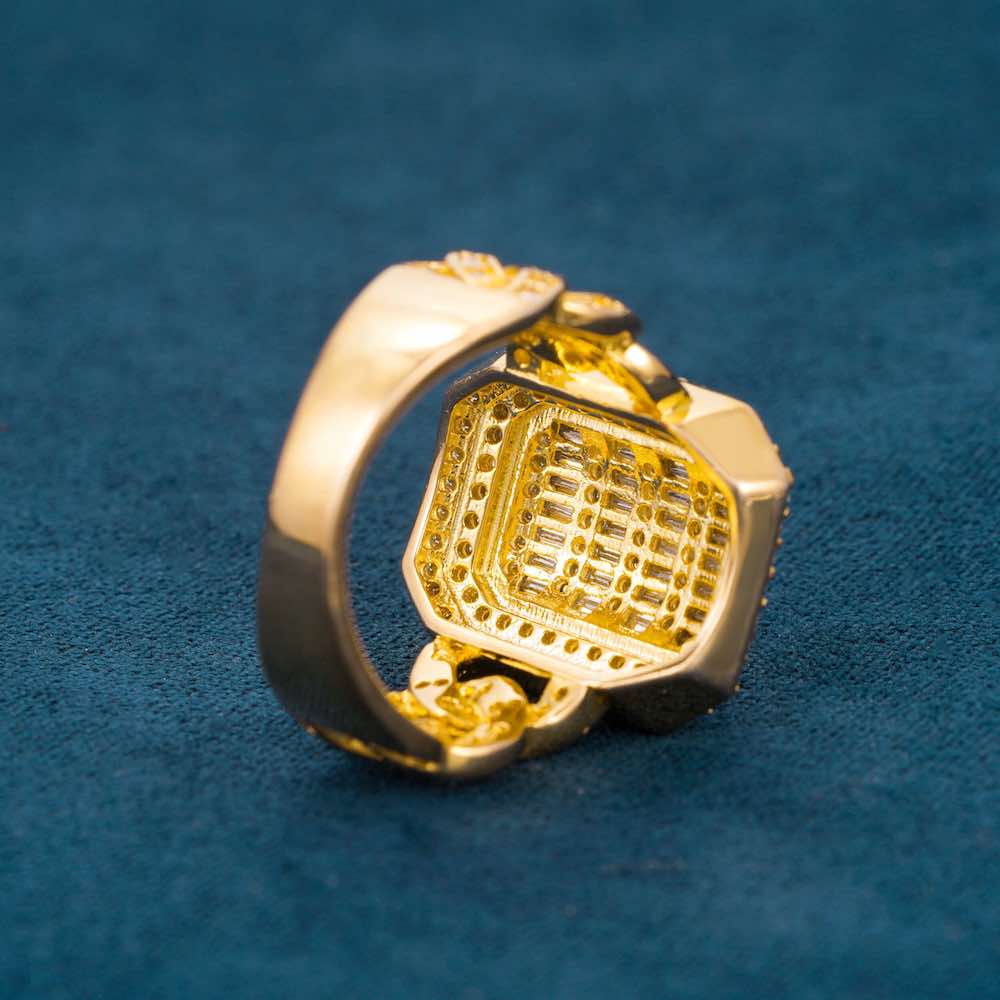 Iced out watch-Yika Jewelry