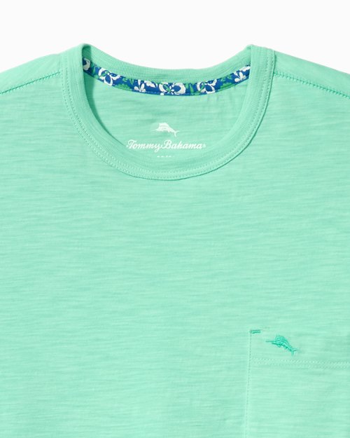 Big and Tall Bali Beach Crew T-Shirt111