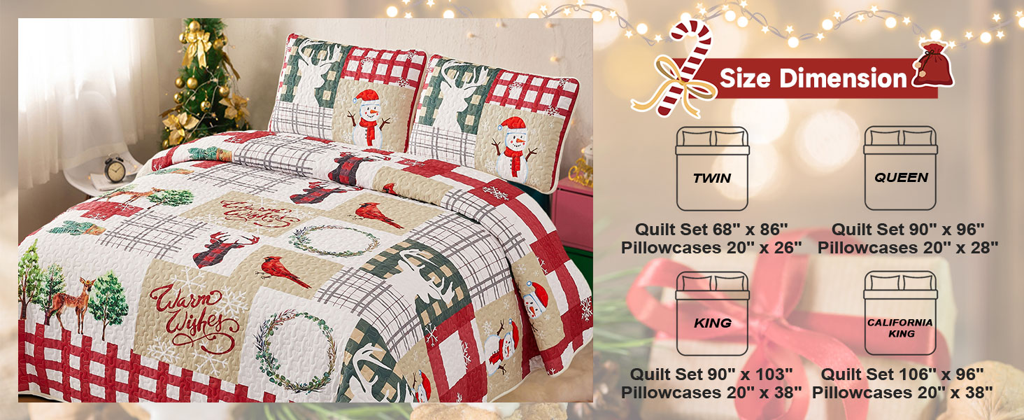 christmas quilts king size