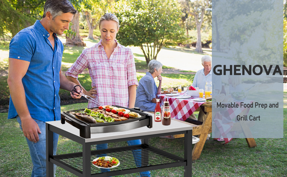 grill cart outdoor