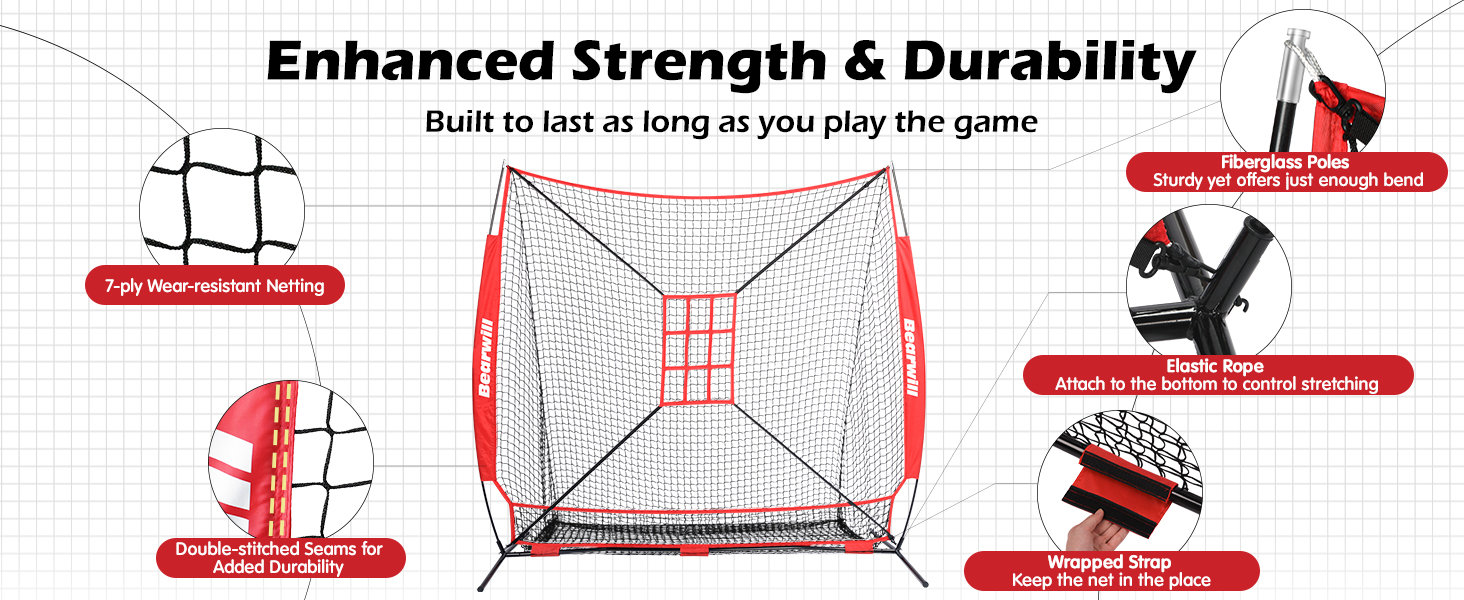 baseball pitching net