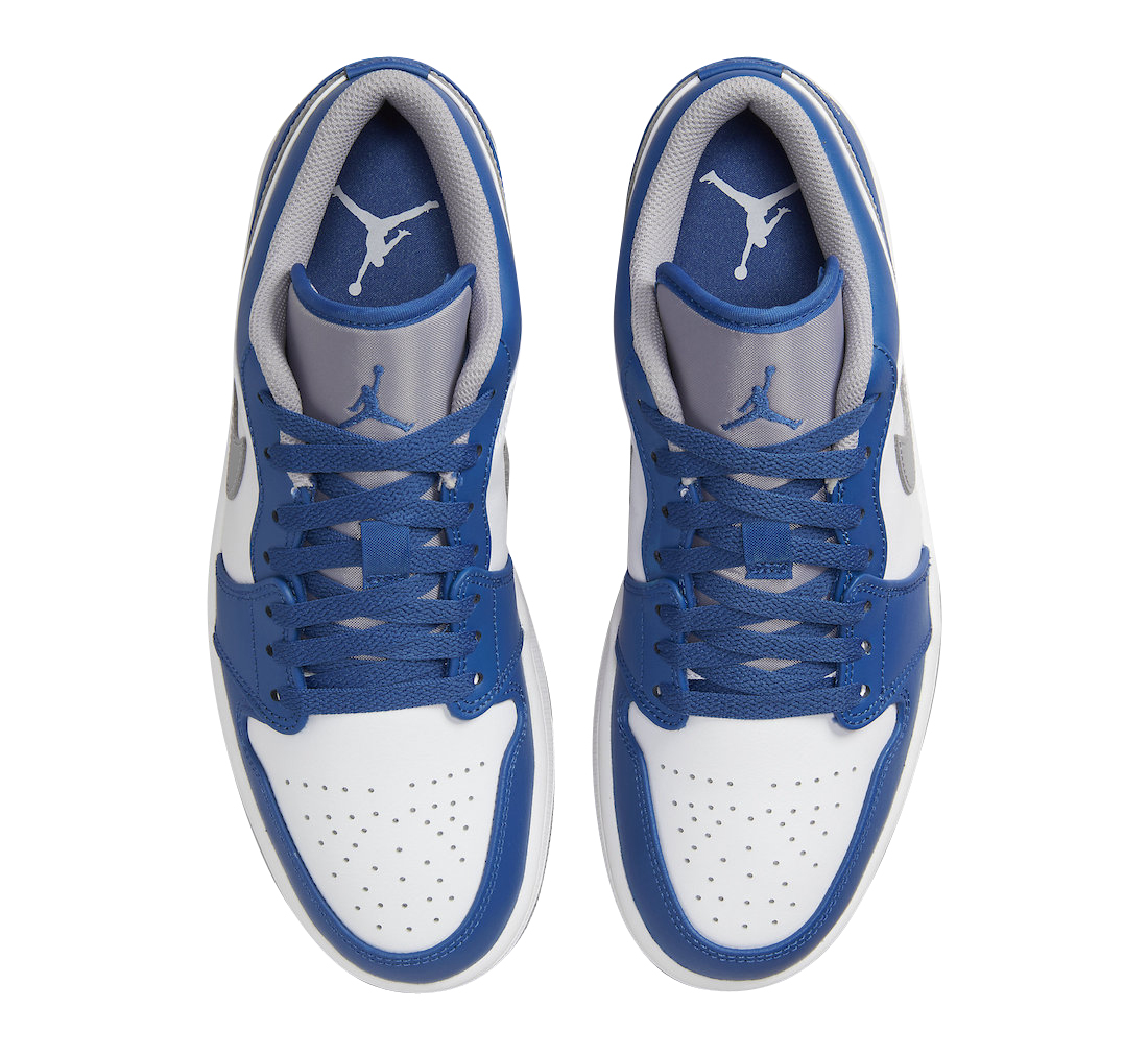 Air Jordan 1 Low True Blue 553558-412