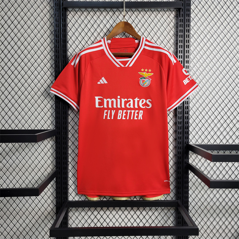 ManixJersey.com | Benfica 23-24 Home Stadium Jersey - Fans Version -Customize Name, Number and Patch | Worldwide Shipping