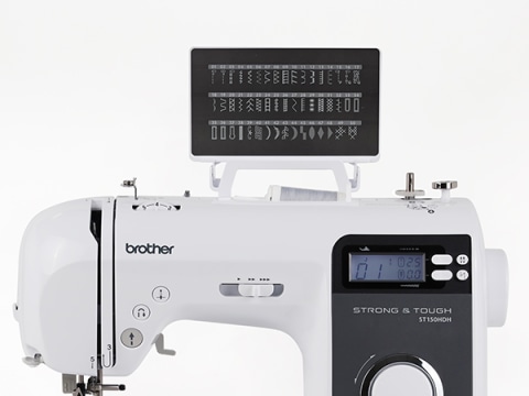 stitch illustration opened