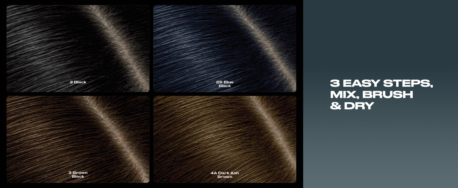 MATCH BLACK roots to original hair color tips by Clairol Root Touch-Up Permanent Hair Color