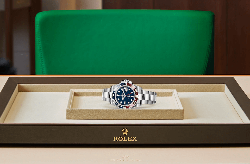 Rolex GMT-Master II in Gold, M126719BLRO-0003 | Europe Watch Company