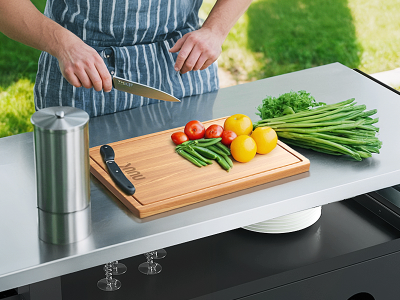 outdoor food prep table