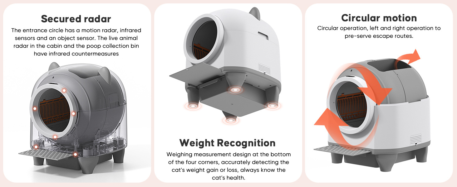 automatic cat litter box