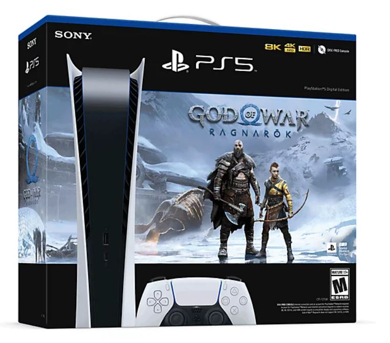 PlayStation®5 Digital Edition – God of War™ Ragnarok Bundle