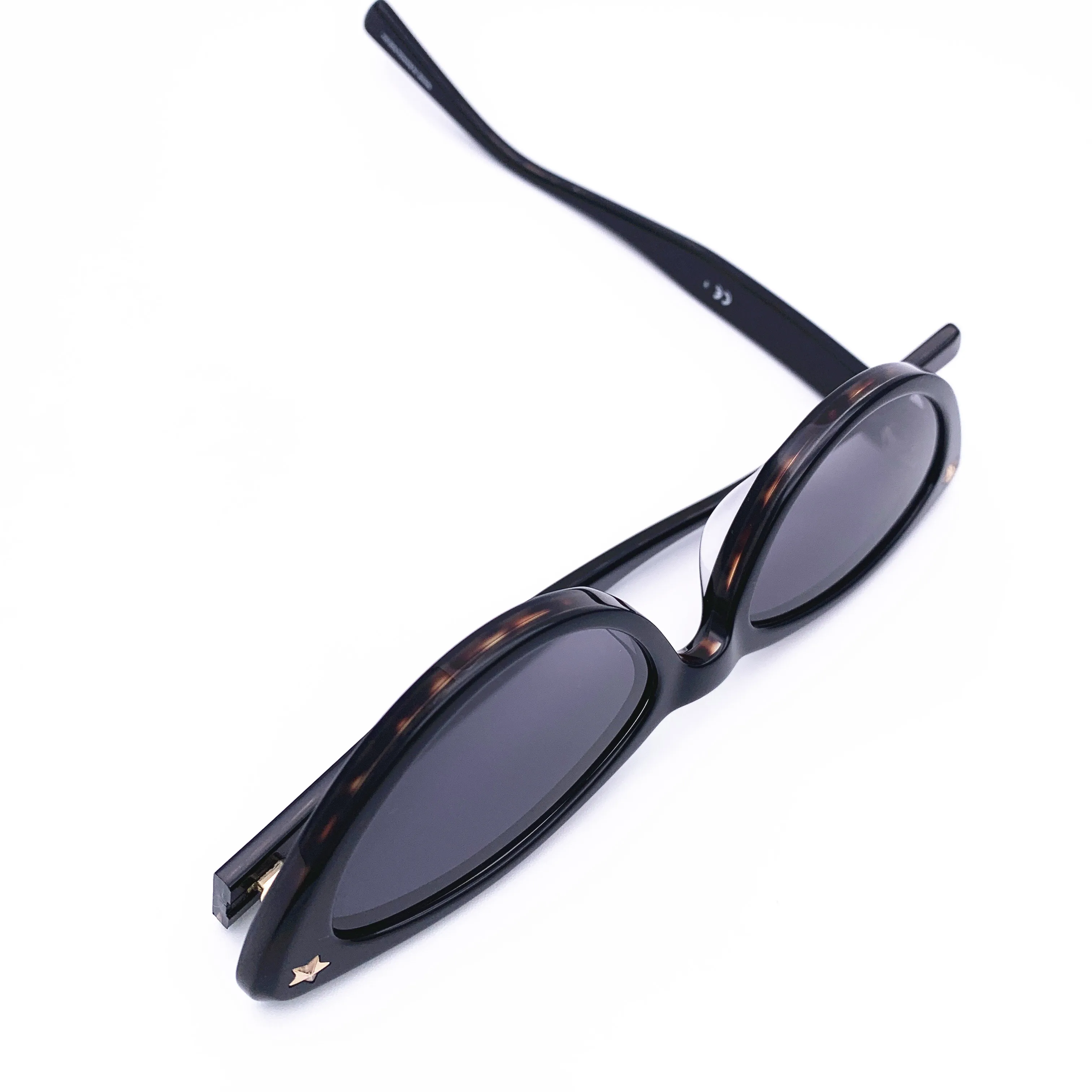 Belight Optical  Cool Design Women Cat Eye Shape Acetate  UV400 Protection Vintage Retro Sunglasses  with Case Oculos BROOKE