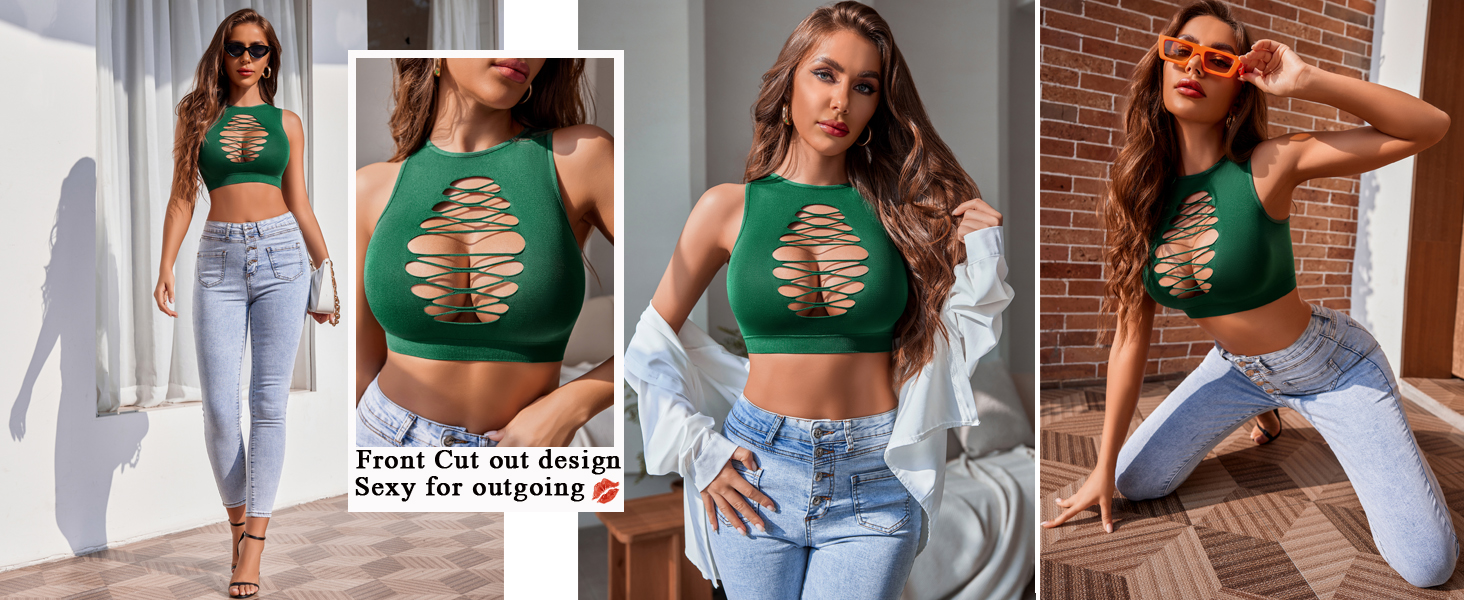 sexy crop top for women