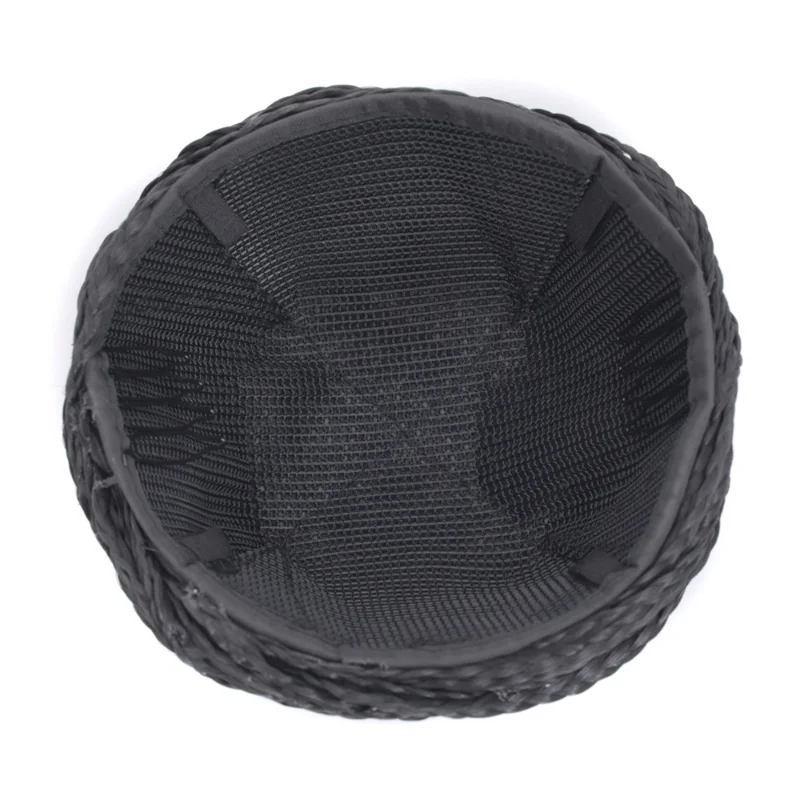 Synthetic Hair Cover Braided Donut Afro Braid Hair Pieces Scrunchies Dancer Hair Bun Updo Headwear for Women