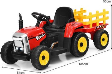 KOMFOTTEU electric children's car tractor, 30 kg load capacity, from 3 years