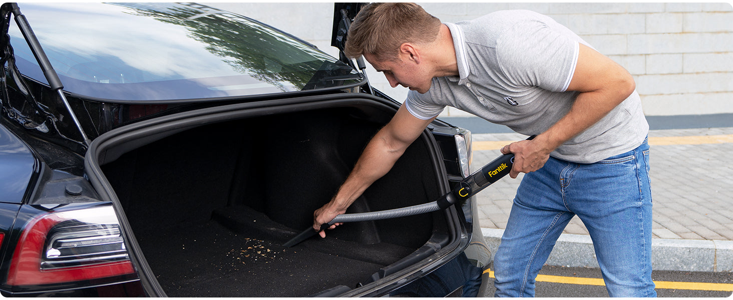 Extension tubes and extension hoses to easily clean hard-to-reach corners