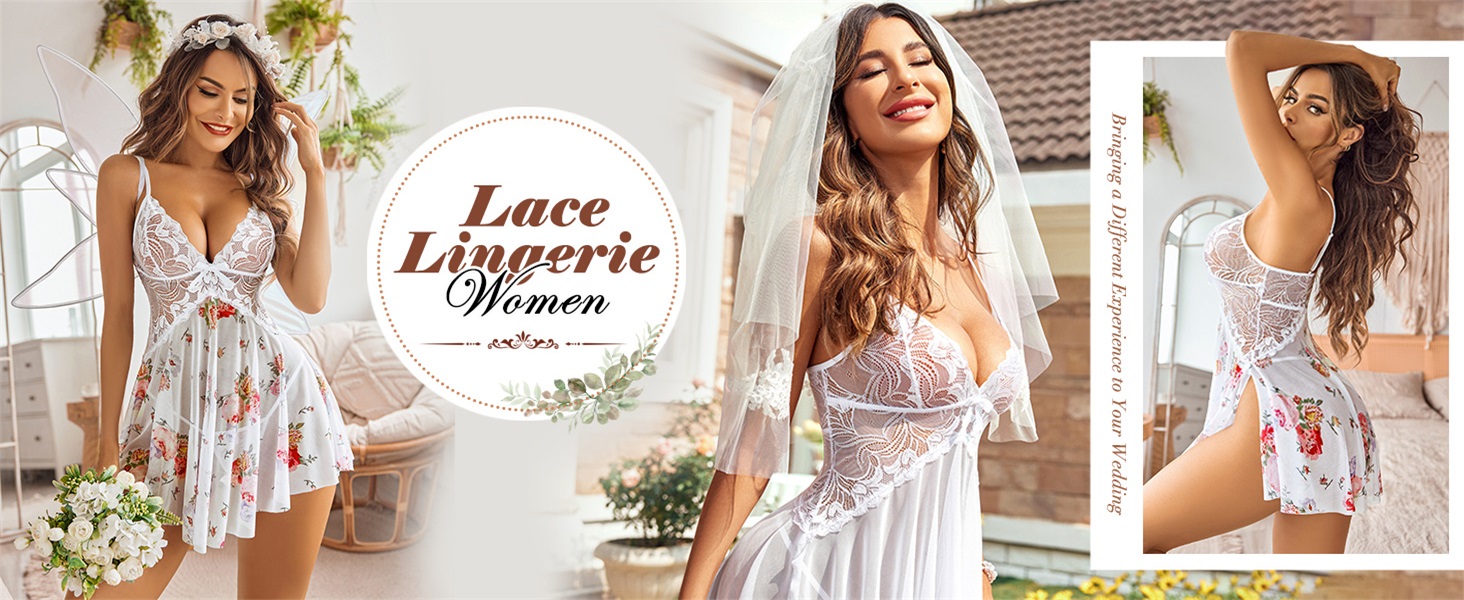 floral lingerie for women