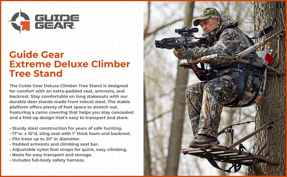 Guide Gear Extreme Deluxe Climber Tree Stand