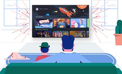 Family-friendly smart TV