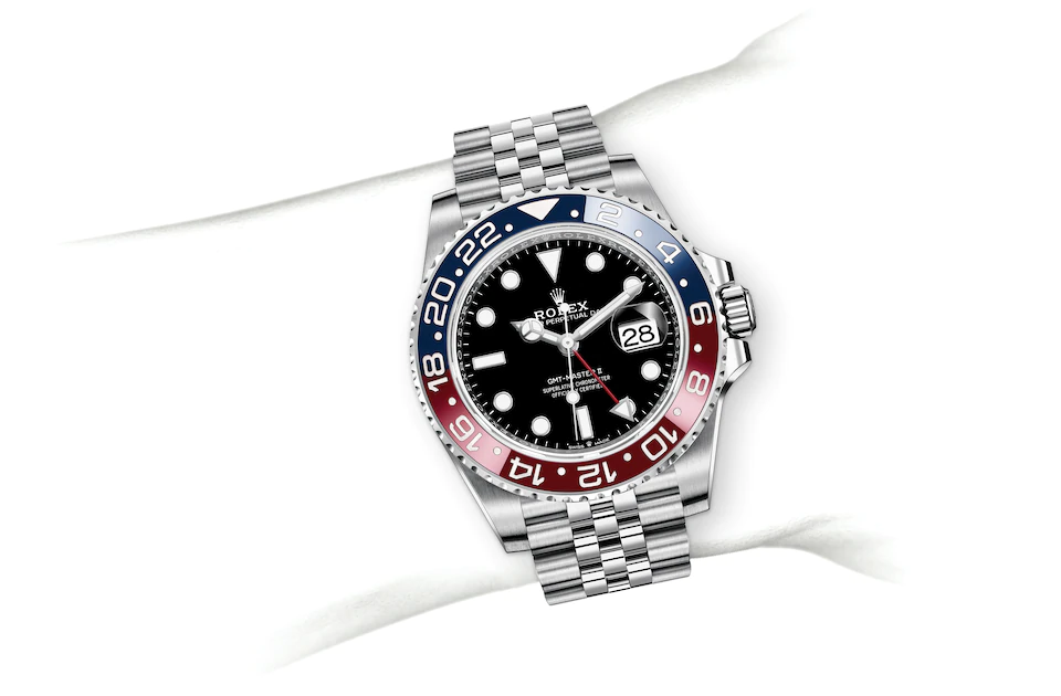 Rolex GMT-Master II in Oystersteel M126710BLRO-0001 at J. Licht & Sons Rolex Boutique