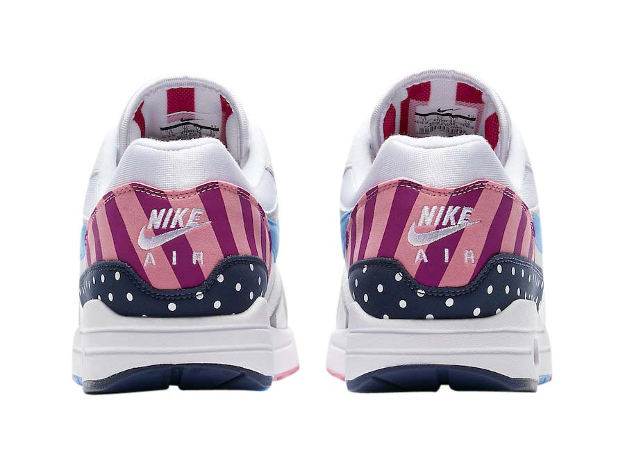 Parra x Nike Air Max 1 White Pure Platinum AT3057-100