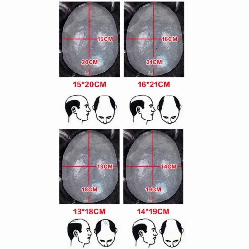 Wig Male Men's Capillary Prothesis Toupee Wigs For Men Natural Free Part Invisible Human Hair Front Thin Skin Hair Replacement