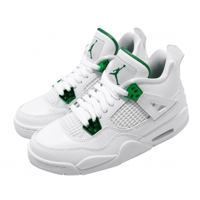 Air Jordan 4 GS Metallic Green 408452113