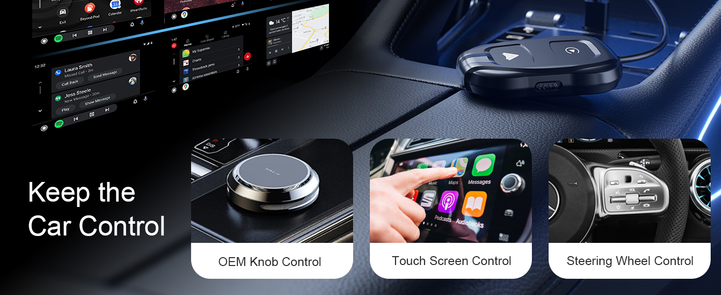 Wireless Carplay/Android Auto Adapter