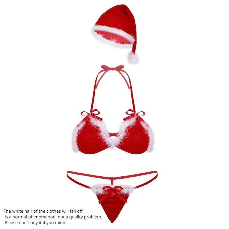 Swinol Sexy woman Underwear Christmas Costume Porno Lace Sexy Dress Red Babydoll Exotic Lingerie intimate Sleepwear