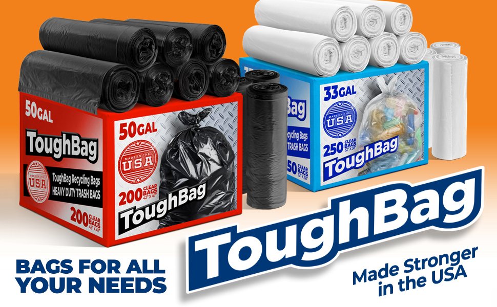 ToughBag Trash Bags Rolls