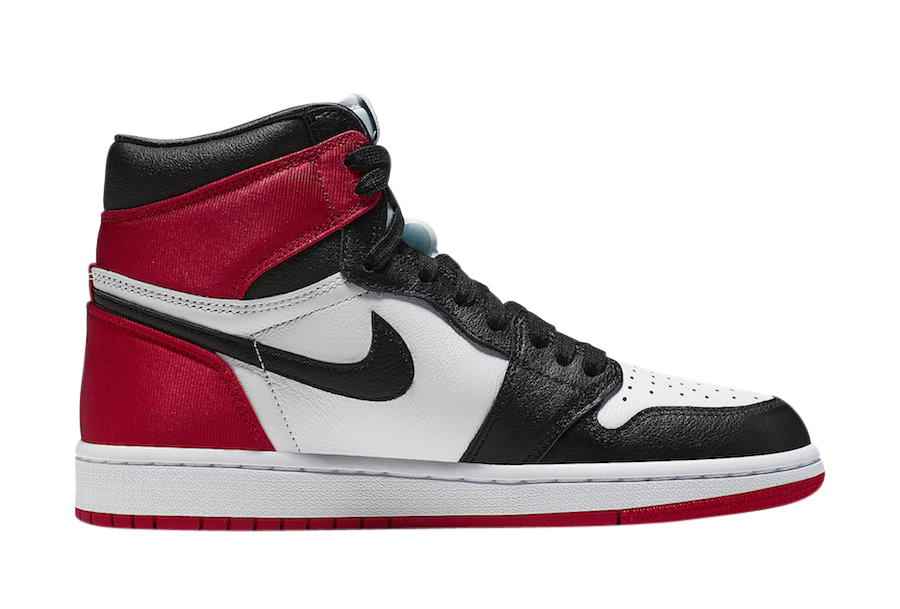 Air Jordan 1 High WMNS Satin Black Toe CD0461-016