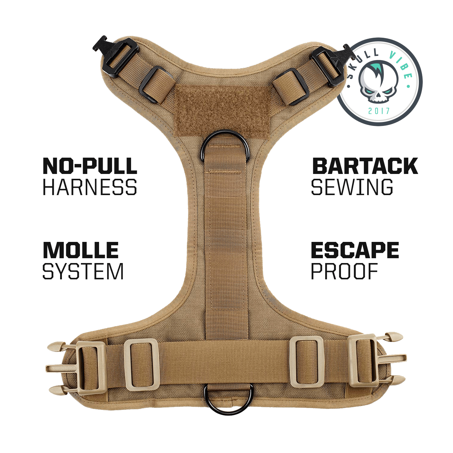 tactical dog harness