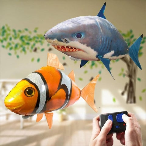 Remote Control Flying Shark & Clownfish Balloon - Mounteen