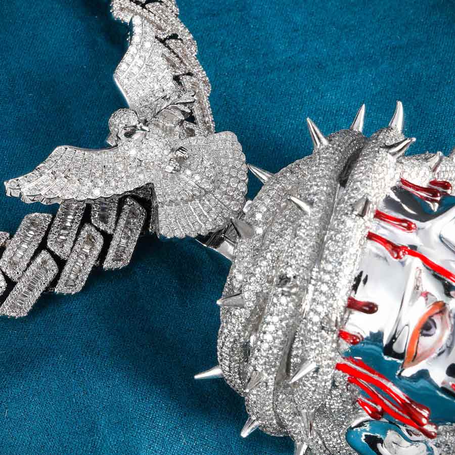 Iced out watch-Yika Jewelry