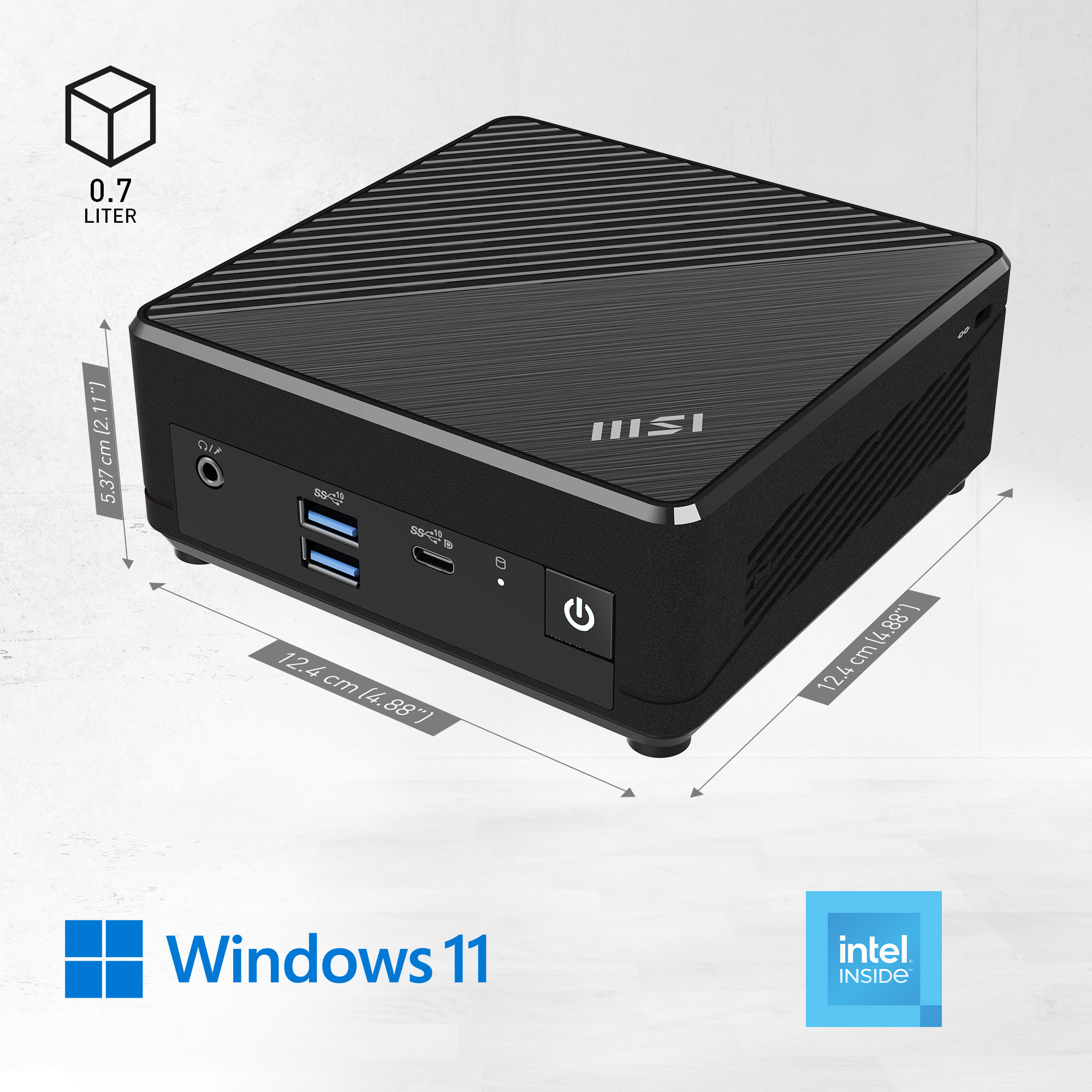 MSI Cubi N ADL Desktop Computer