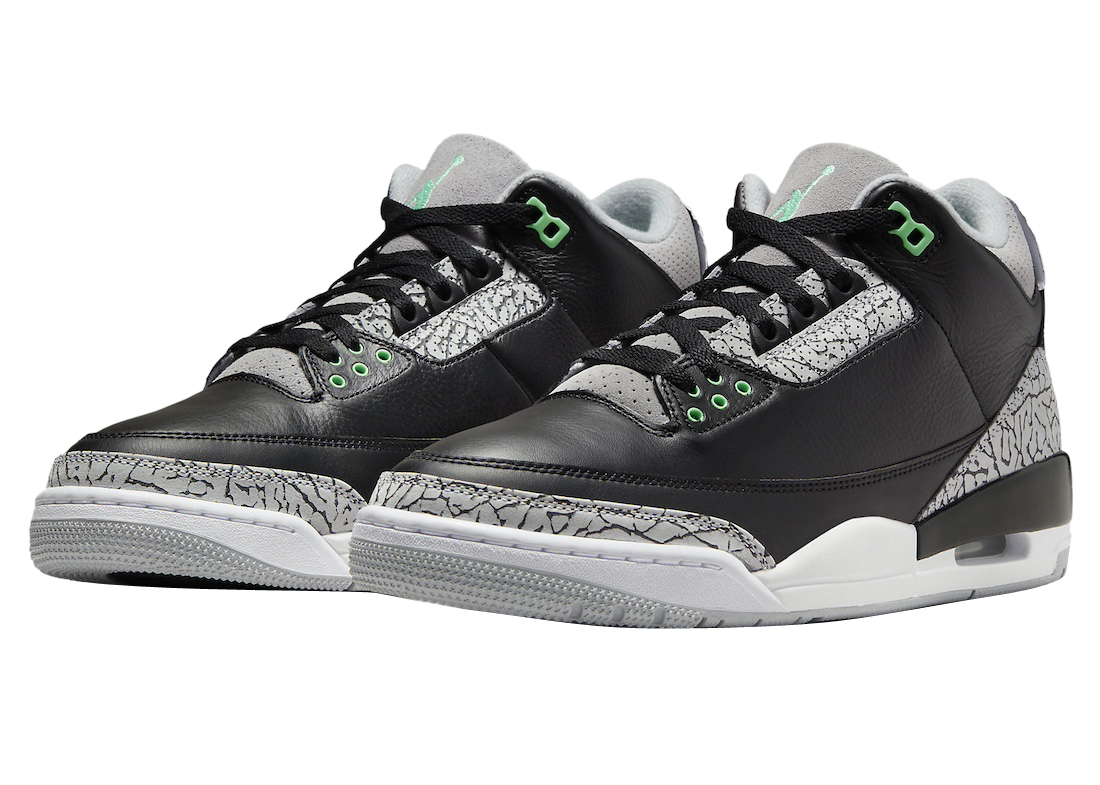 Air Jordan 3 Green Glow CT8532-031