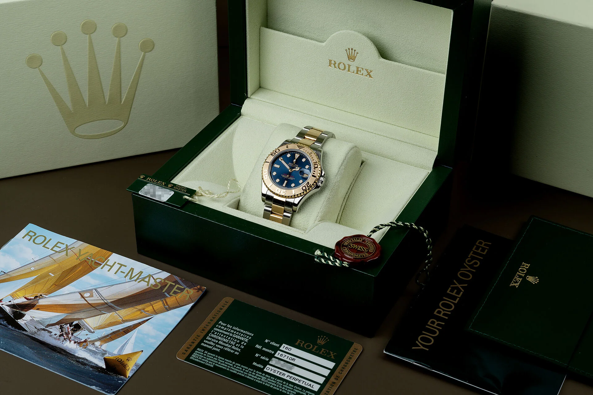 ref 168623 | 35mm Gold & Steel | Rolex Yacht-Master