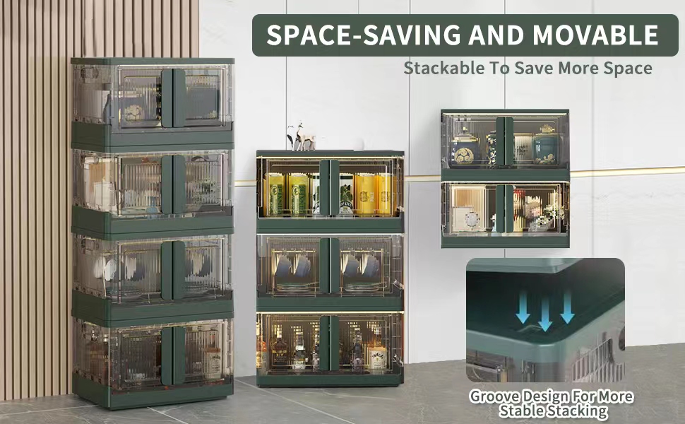 Stackable storage bins