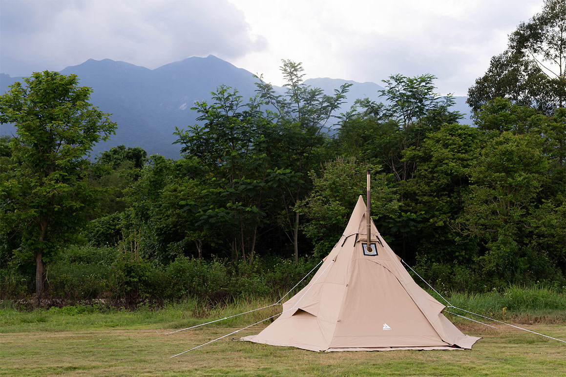 PEAK teepee tent