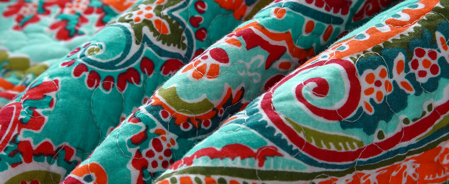 bohemian quilt bed set