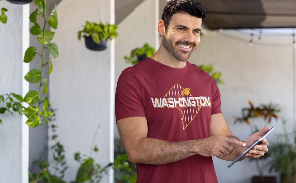 Washington Football Fans Men&#39;s T-shirt