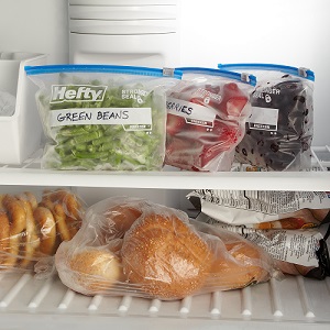 Hefty Freezer Slider Bags